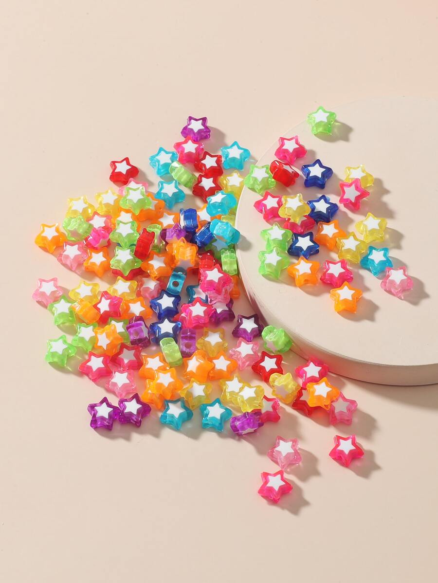 1 gói hạt sao phụ kiện trang sức tự làm - Nhiều màu - Xem 1