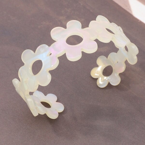 

Resin Cuff Bangle, Multicolor