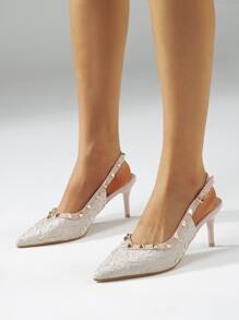 Tacones - Beis - Ver 5
