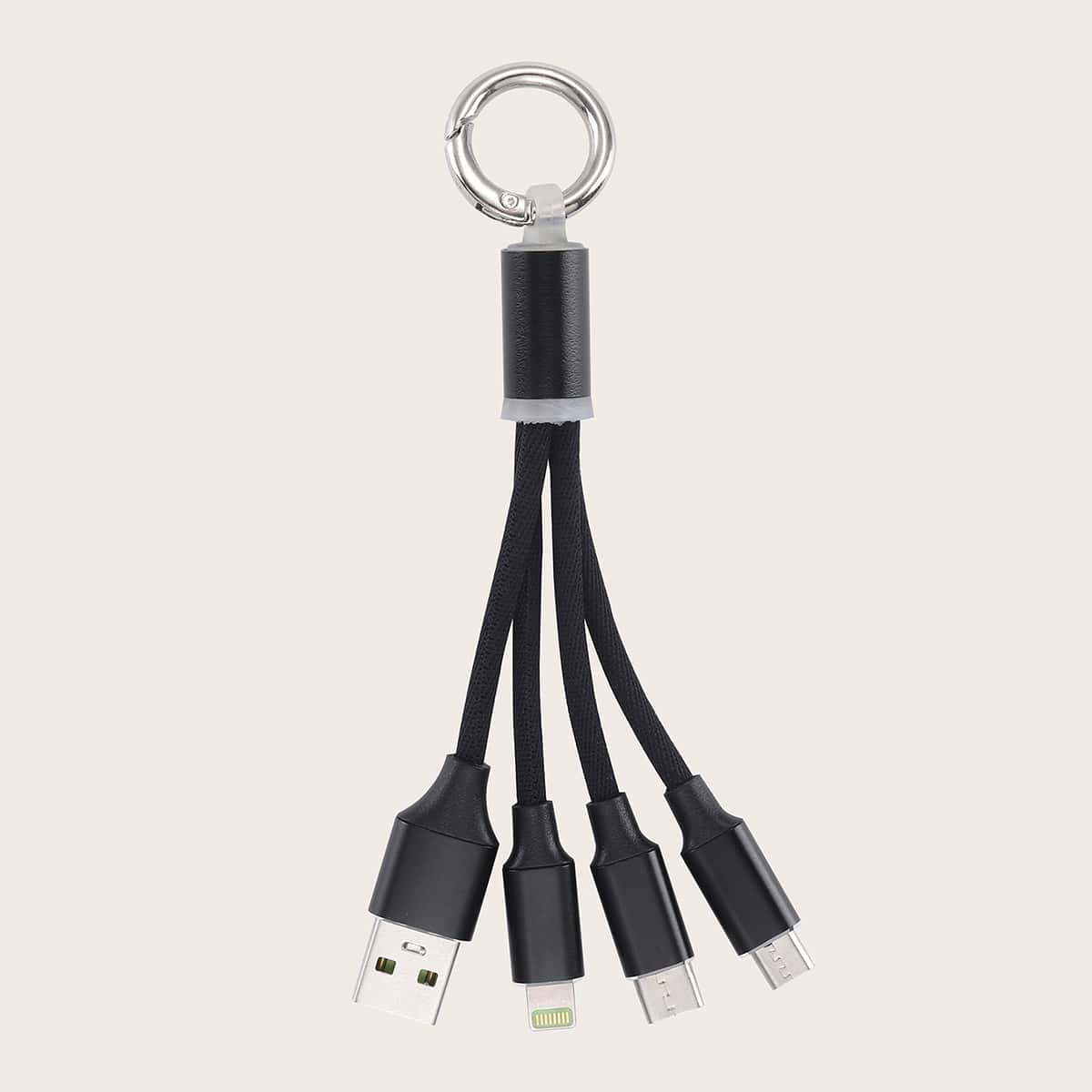 

3 In 1 Data Cable, White