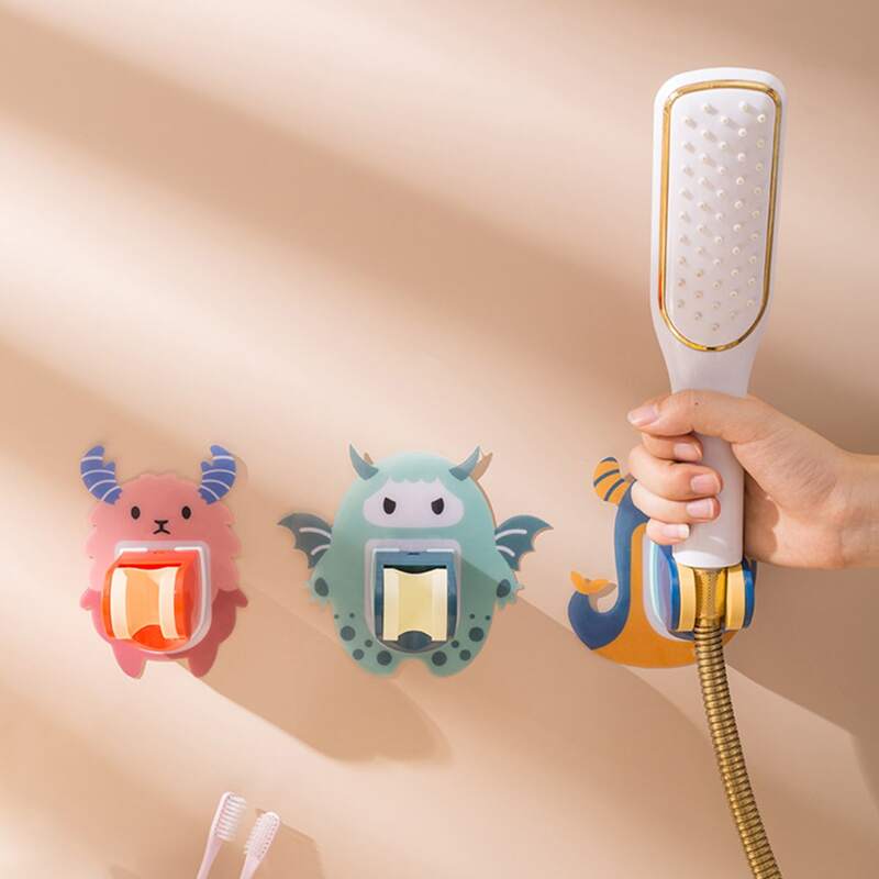 

1pc Cartoon Shower Head Hook, Multicolor