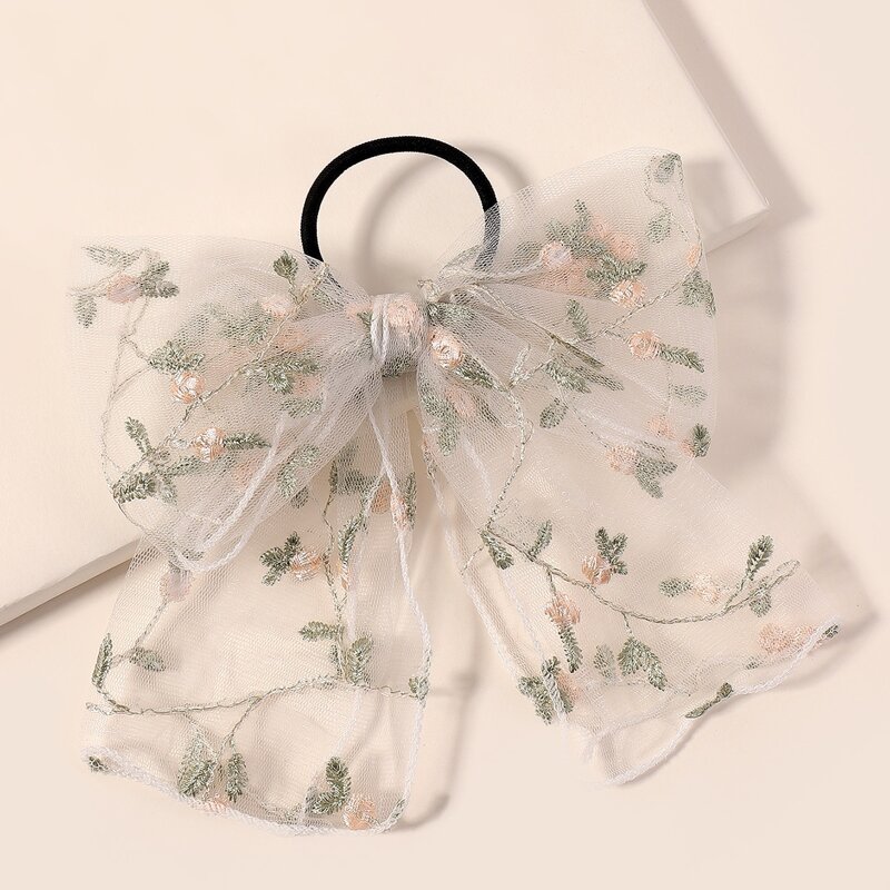 

1pc Bow Hair Tie, Multicolor