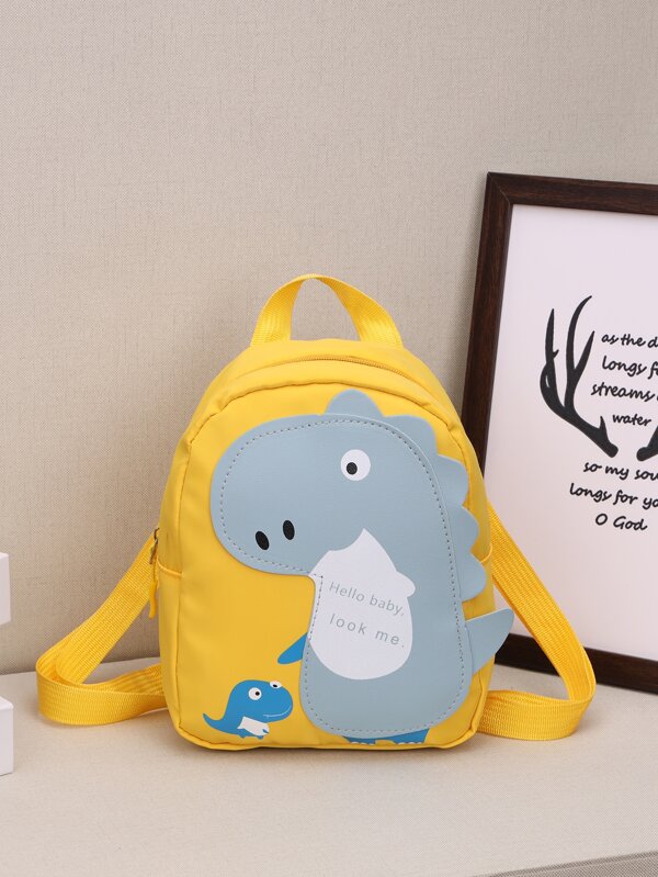 Children's Backpack For Kindergarten Boys And Girls 3-5 Years Old Small Dinosaur Cartoon Lightweight Shoulder Bag, For Christmas