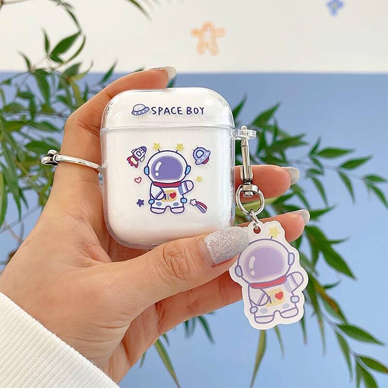

Cartoon Charm Airpods Case, Multicolor