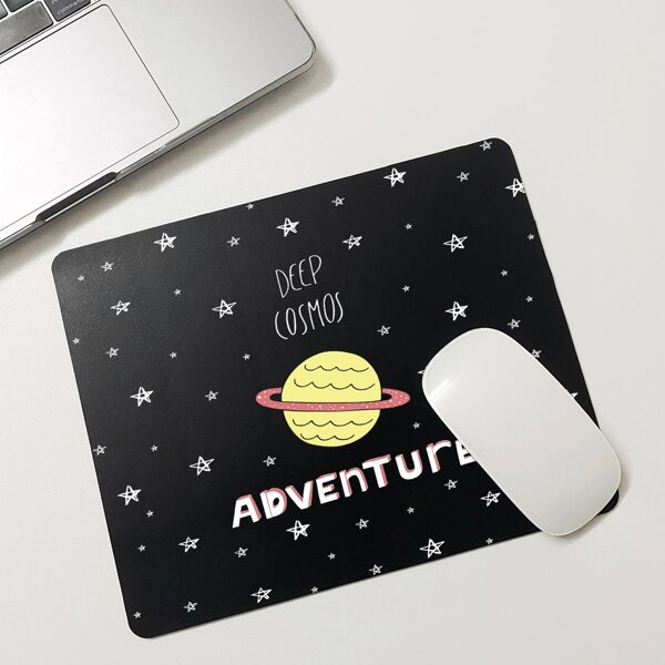

Planet Print Mouse Pad, Multicolor