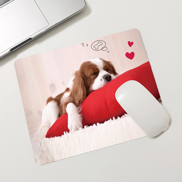 

Dog Print Mouse Pad, Multicolor
