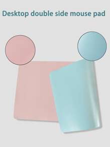 Double Side Desk Mouse Pad, Desk Mat - Multicolor - View 3