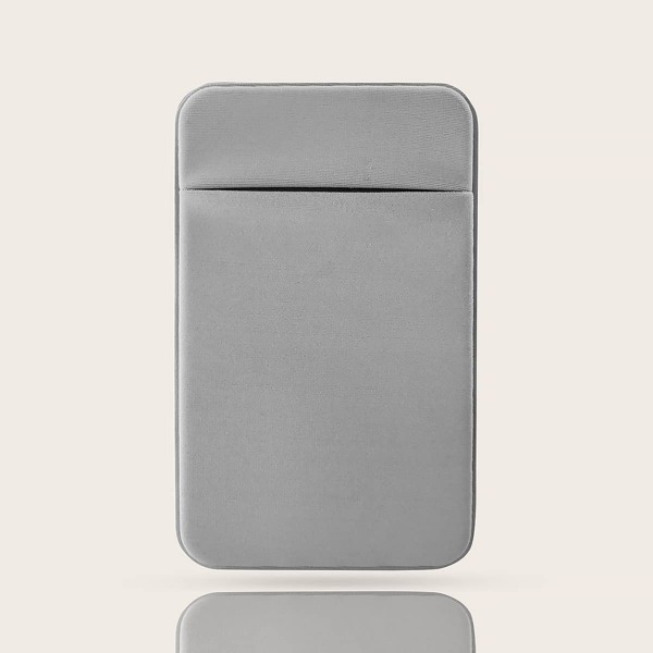 

Adhesive Card Holder Bag, Grey