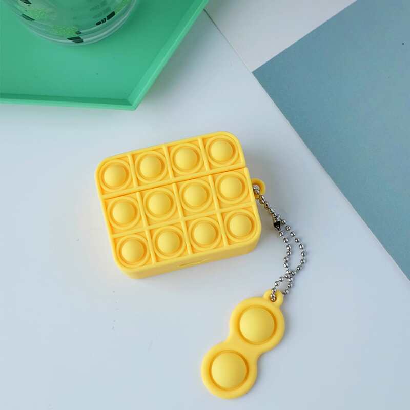 

Stress Relief Airpods Case, Yellow