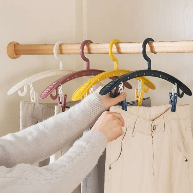 

1pc Drying Clip Hanger, Multicolor