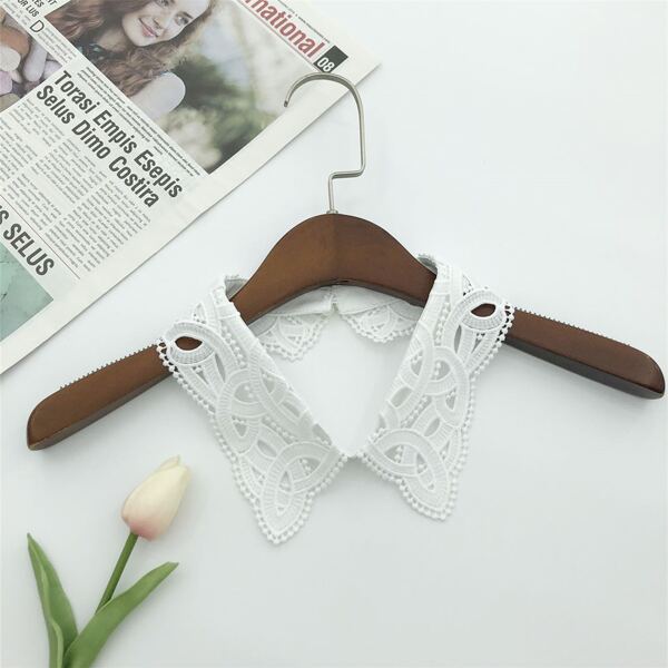 

Hollow Out Dickey Collar, White