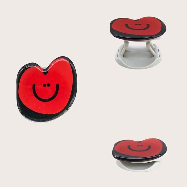 

Cartoon Graphic Stand-Out Phone Grip, Red