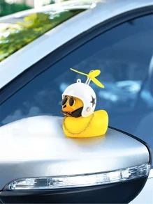 Adorno de coche con pato - Blanco - Ver 5