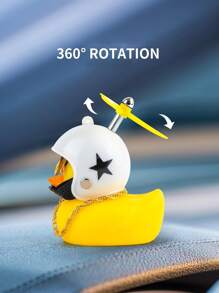 Adorno de coche con pato - Blanco - Ver 6