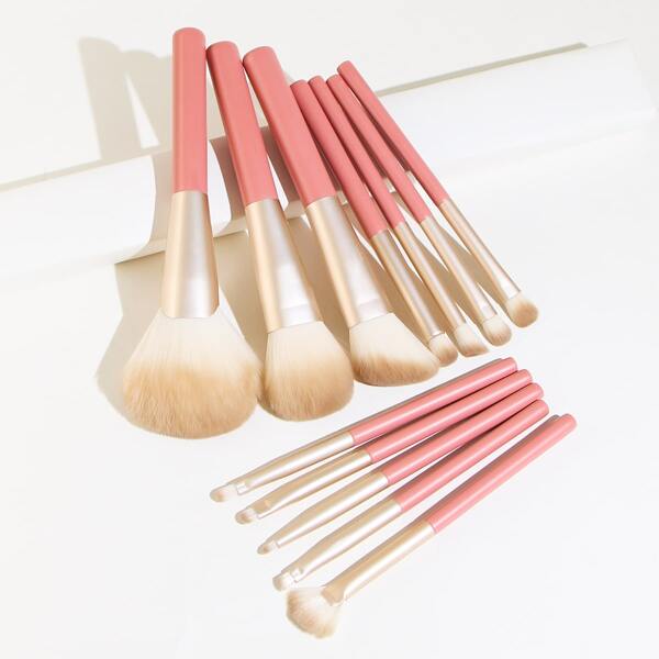 

12pcs Makeup Brush Set, Multicolor