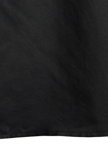 Manfinity Áo sơ mi Nam màu trơn Giải trí - màu đen - Xem 5