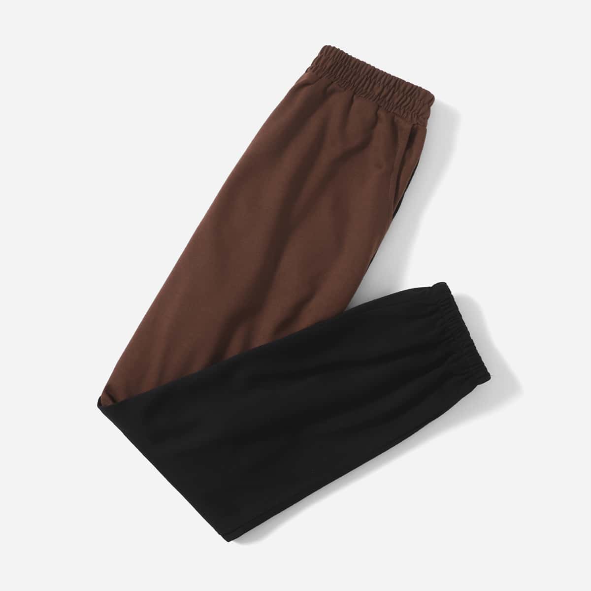 

Two Tone Sweatpants, Multicolor