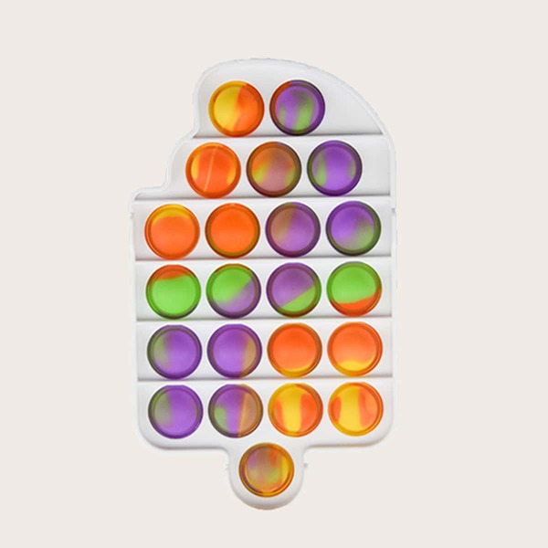 

1pc Random Color Push Pop Bubble, Multicolor