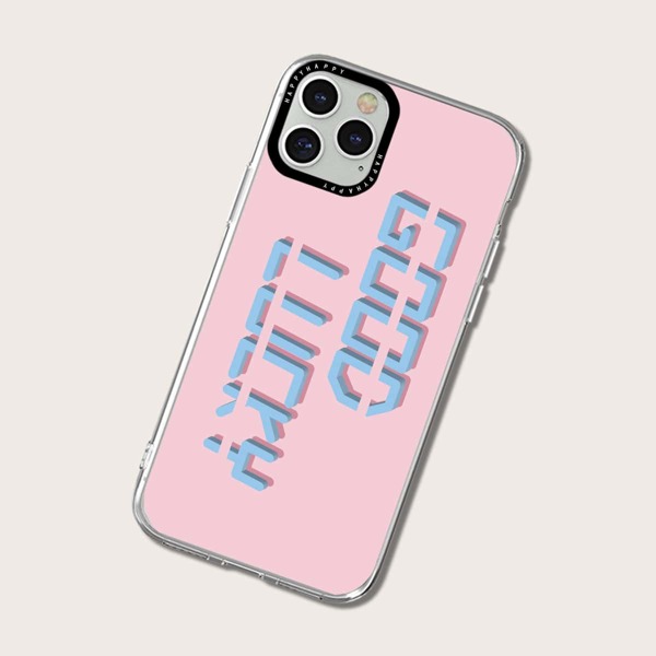 

Letter Graphic Phone Case, Multicolor