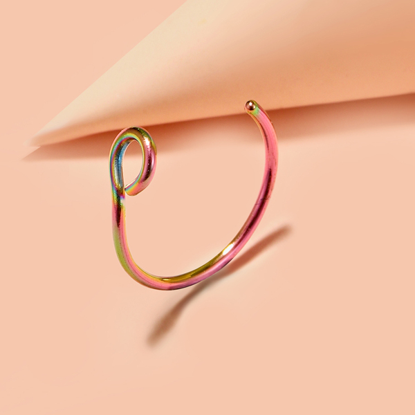 

Simple Nose Ring, Multicolor