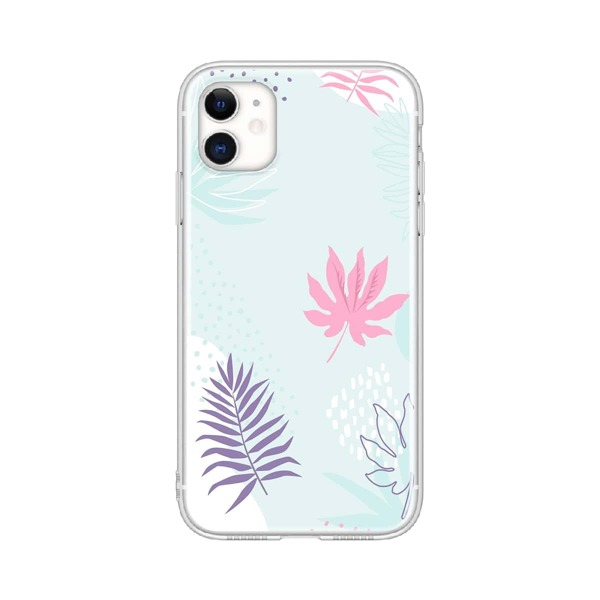 

Leave Pattern Phone Case, Multicolor