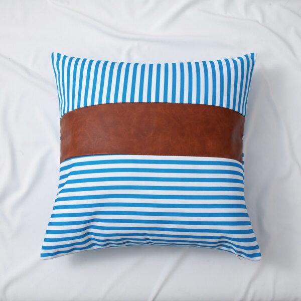 

Striped Pattern Cushion Cover Without Filler, Multicolor