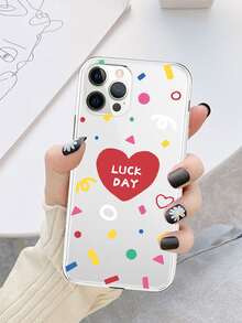 心形圖案手機殼 - 彩色 - 查看 3