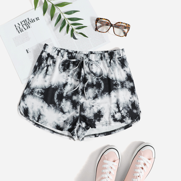 

Plus Tie Dye Shorts, Multicolor