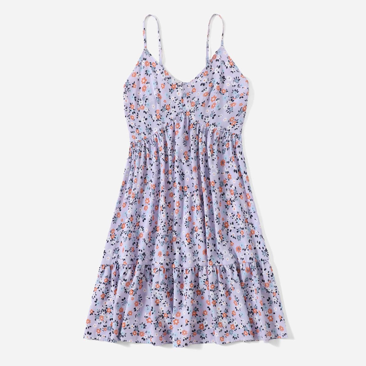

Ditsy Floral Cami Dress, Lilac purple