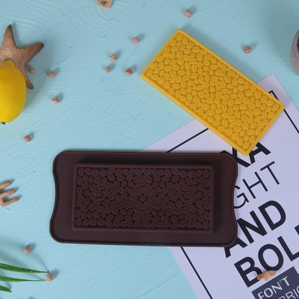 

1pc Silicone Chocolate Mold, Brown