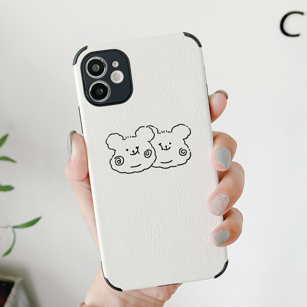 

Cartoon Bear Phone Case, Multicolor