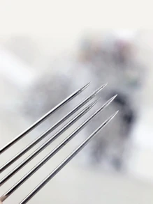 1 Caja De Alfileres Para Modista De Colores Aleatorios - Multicolor - Ver 3