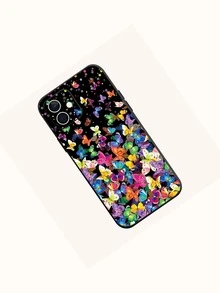 Colorful Butterfly Phone Case - Multicolor - View 2