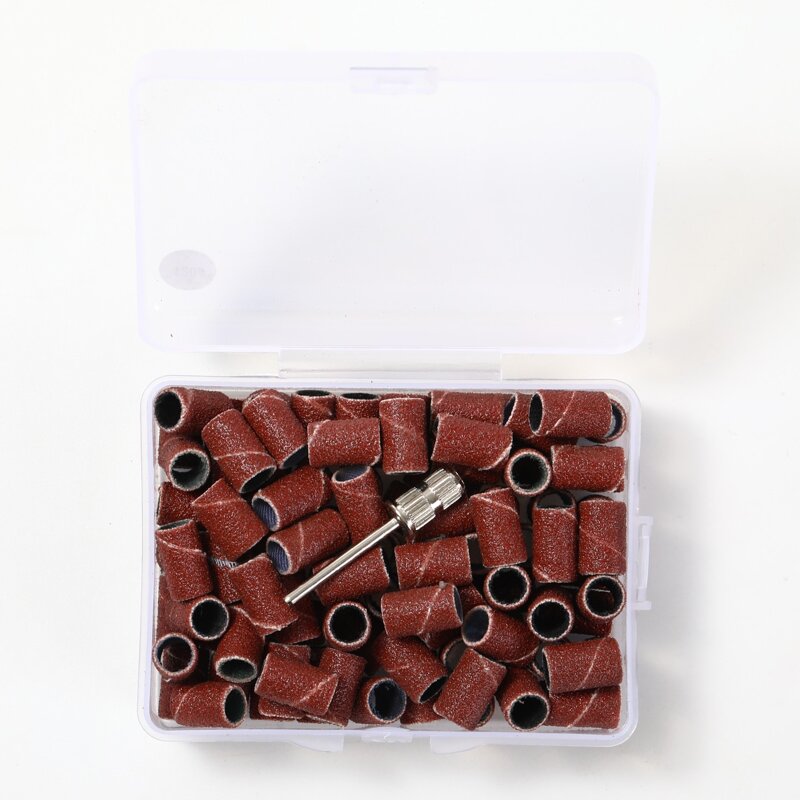 

1box Nail Art Sanding Ring, Brown