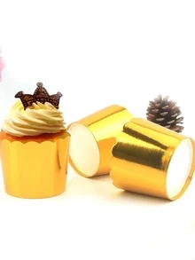 25pcs Cupcake Paper Cup - Multicolor - View 2