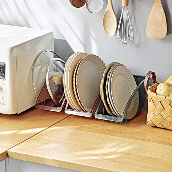 

1pc Random Plate Drain Rack, Multicolor