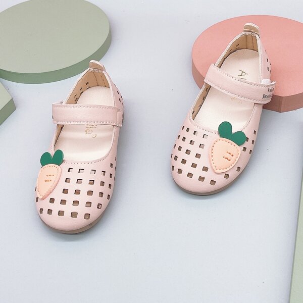 

Toddler Girls Hollow Out Flats, Pink