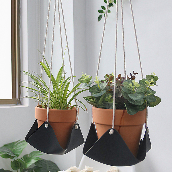 

1pc Woven Plant Hanger, Multicolor