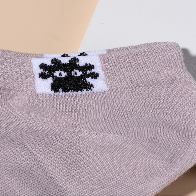 

5pairs Random Cartoon Graphic Ankle Socks, Multicolor