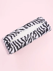 1個時尚柔軟美甲墊手托枕半圓柱形美甲設計修甲桌墊手臂腕部托枕海綿扶手沙龍手托枕固定器 - 黑與白 - 查看 2