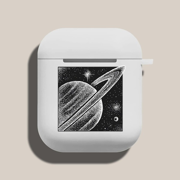 

Planet Pattern Case For Airpods, Multicolor