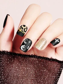 Hình dán móng tay 1 ngôi sao - trắng - Xem 4