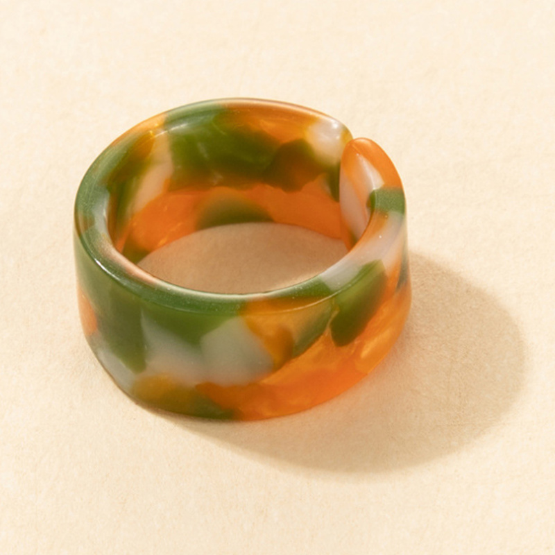 

1pc Simple Ring, Multicolor