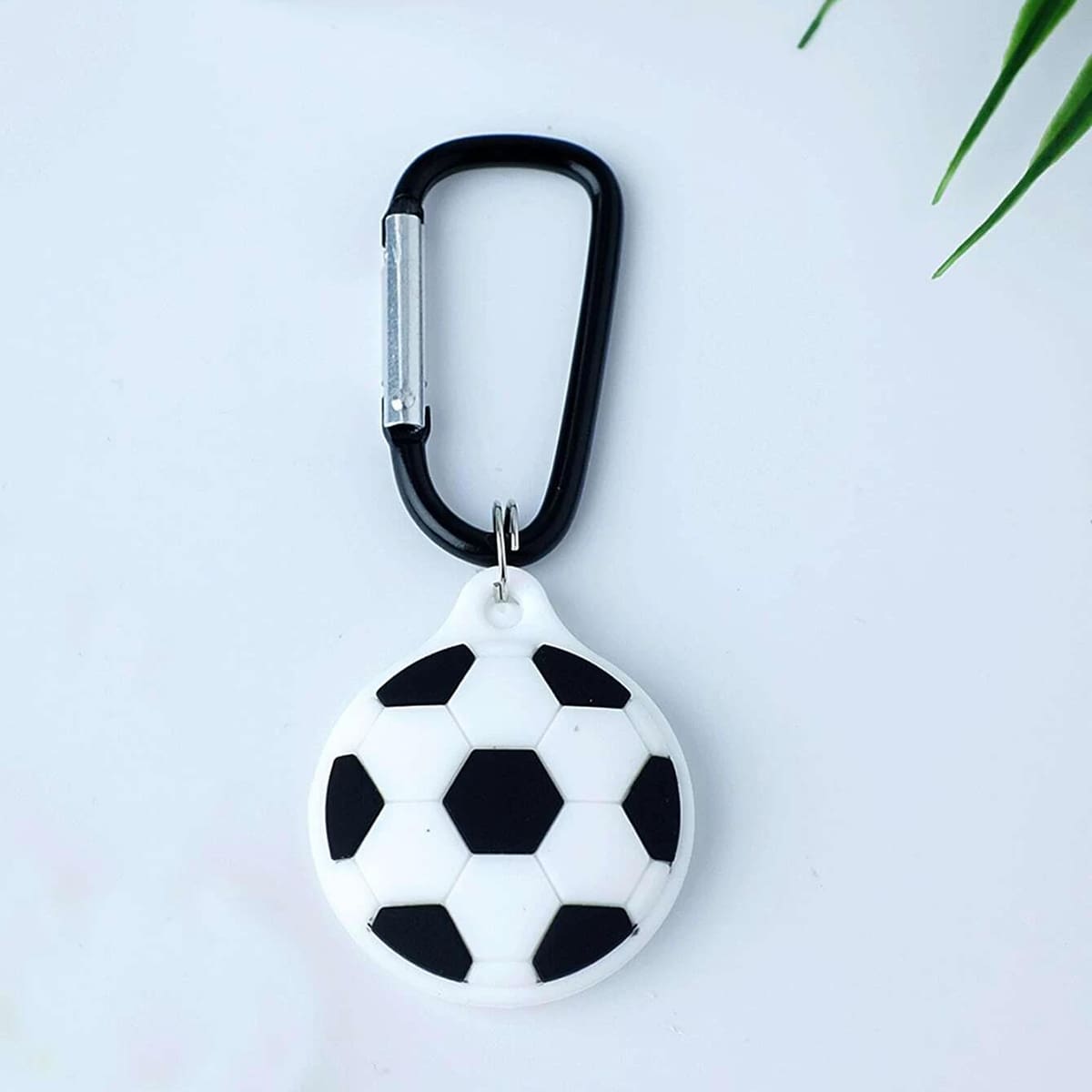 

Geo Print AirTag Case, Black and white