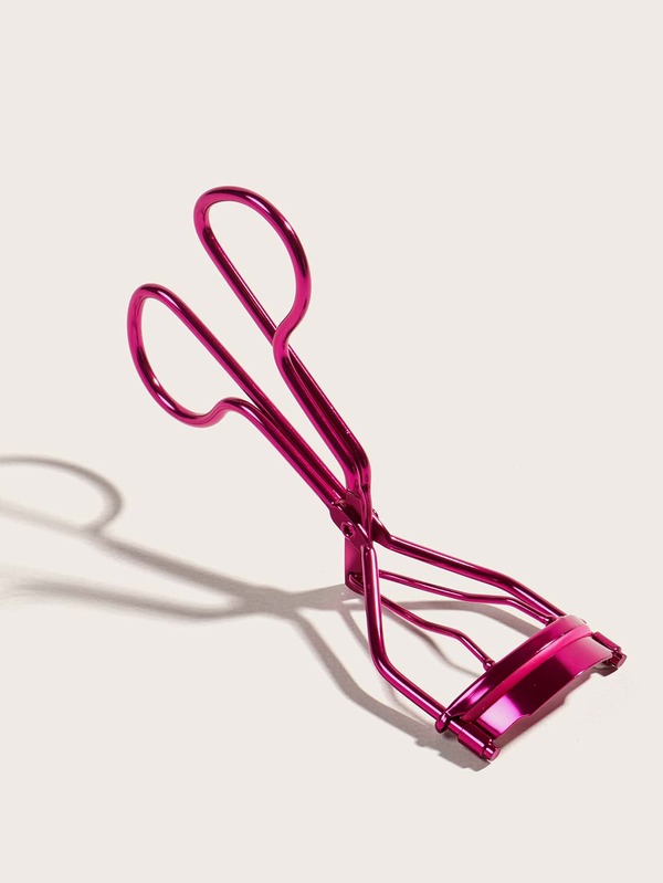 1pc A5 Eyelash Curler, Fuchsia Pink, Basic Cosmetic