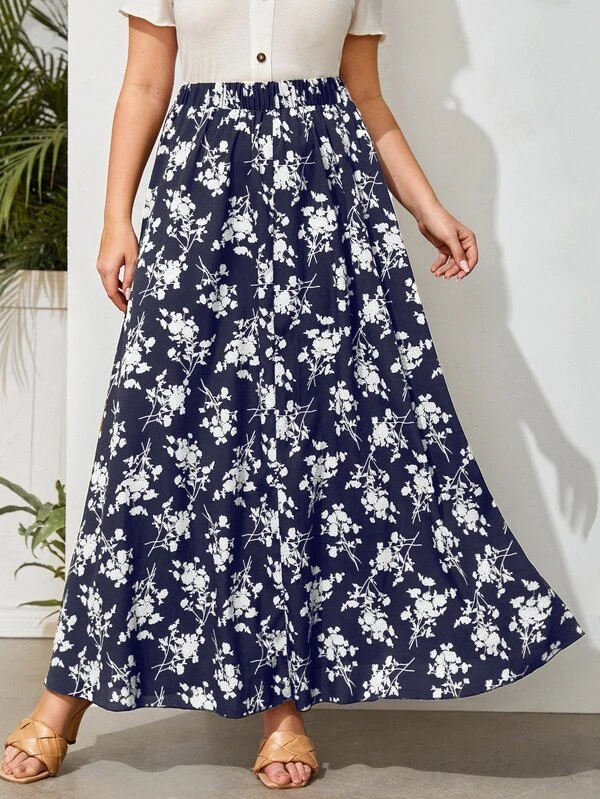 maxi skirts shein