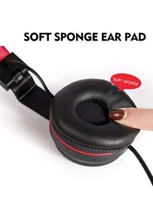 Auriculares con diadema ajustable - Negro - Ver 5