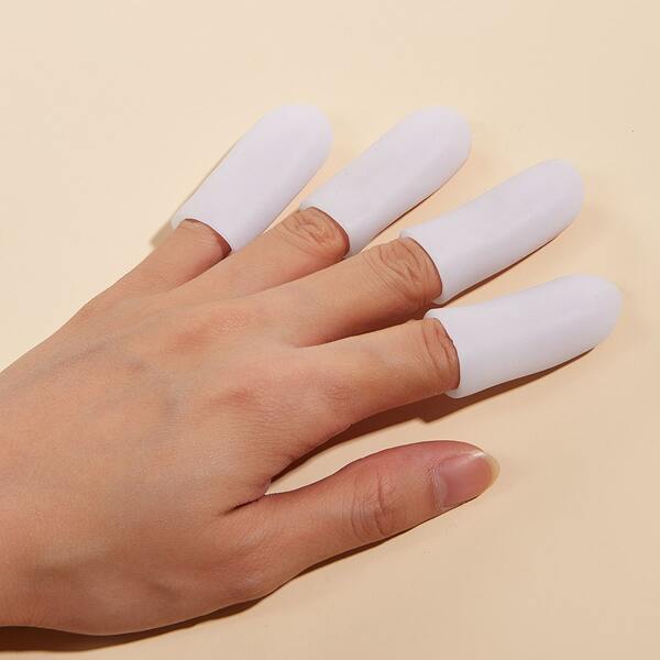 

2pcs Finger Correction Protective Cover, White