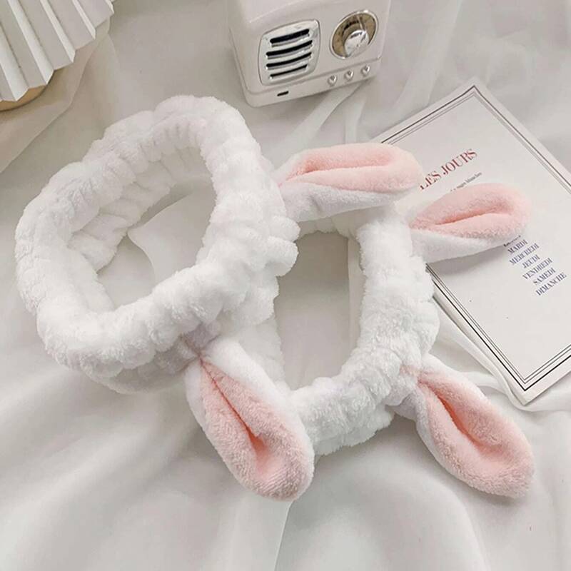 

1pc Ear Decor Bath Headband, Multicolor