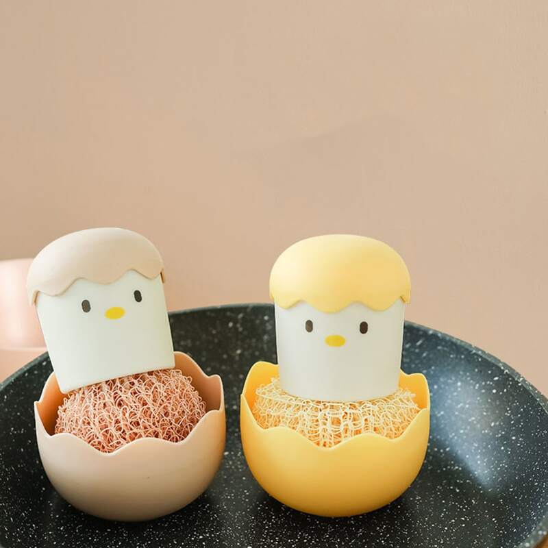 

1pc Cartoon Cleaning Brush, Multicolor